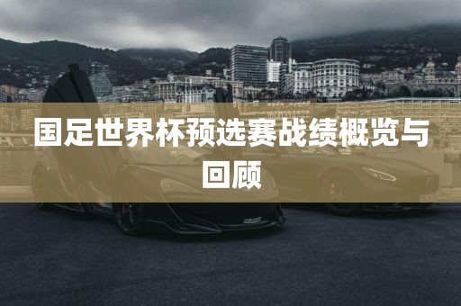 国足世界杯预选赛战绩概览与回顾