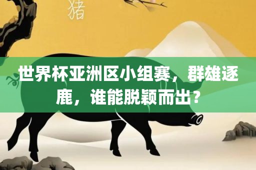 世界杯亚洲区小组赛，群雄逐鹿，谁能脱颖而出？