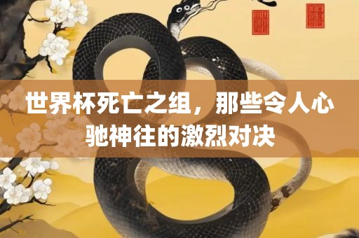 世界杯死亡之组，那些令人心驰神往的激烈对决
