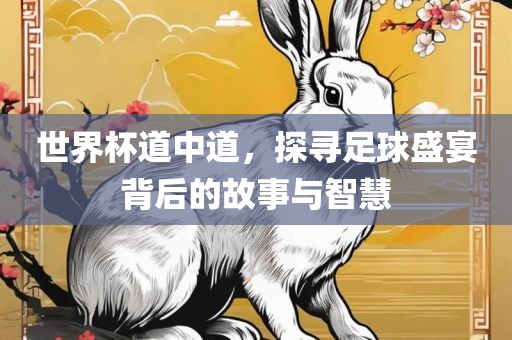 世界杯道中道，探寻足球盛宴背后的故事与智洛阳市法福文化传播有限公司慧