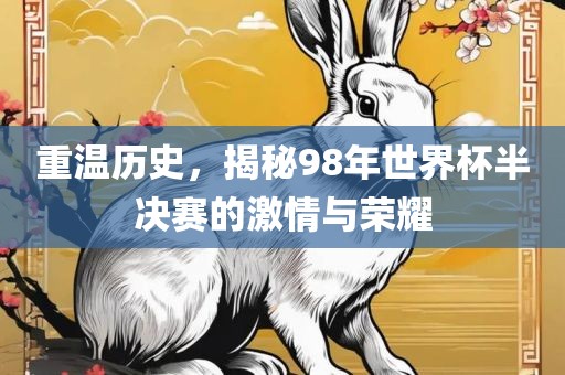 重温历史，揭秘98年世界杯半决赛的激情与荣耀