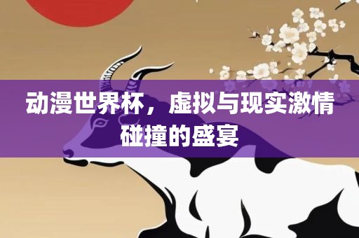 动漫世界杯，虚拟与现实激情碰撞的盛宴洛阳市法福文化传播有限公司