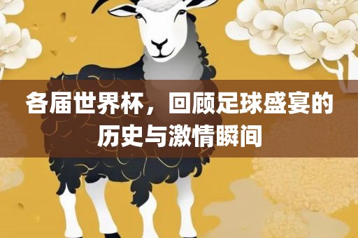 各届世界杯，回顾足球盛宴的历史与激情瞬间