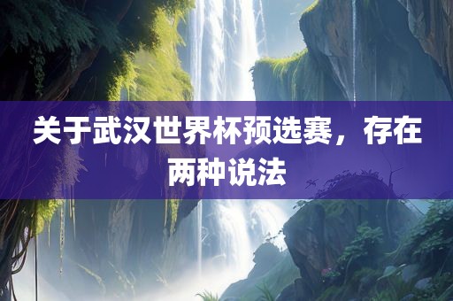 关于武汉洛阳市法福文化传播有限公司世界杯预选赛，存在两种说法