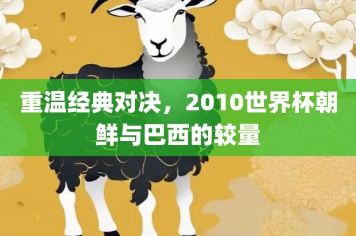 重温经典对决，2010世界杯朝鲜与巴西的较量