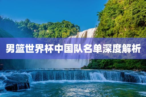 男篮世界杯中国队名单深度解析