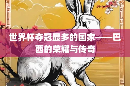 世界杯夺冠最多的国家——巴西的荣耀与传奇洛阳市法福文化传播有限公司