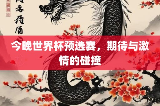 今晚世界杯预选赛，期待与激情的碰撞