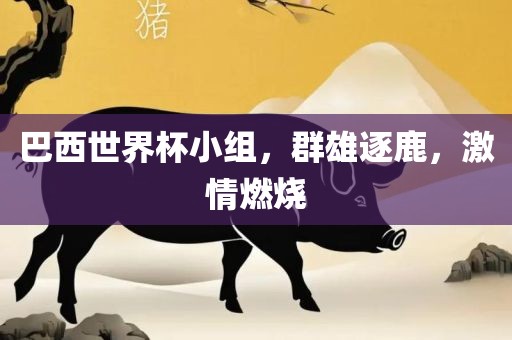巴西世界杯小组，群雄逐鹿，激情燃烧