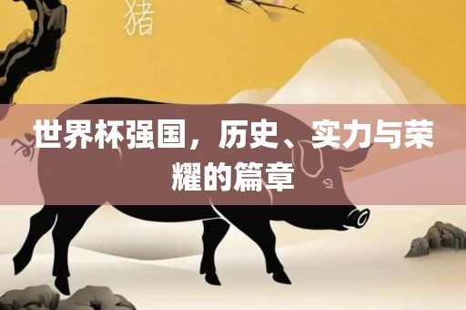世界杯强国，历史、实力与荣耀的篇章