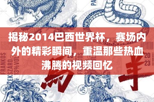 揭秘2014巴西世界杯，赛场内外的精彩瞬间，重温那些热血沸腾的视频回忆
