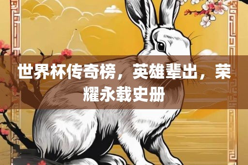 世界杯传奇榜，英雄辈出，荣耀永载史册