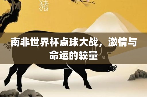 南非世界杯点球大战，激情与命运的较量