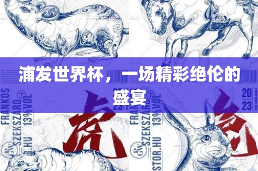 浦发世界杯，一场精彩绝伦的盛宴