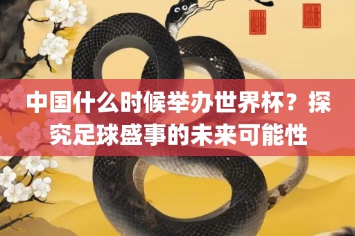中国什么时候举办世界杯？探究足球盛事的未来可能性