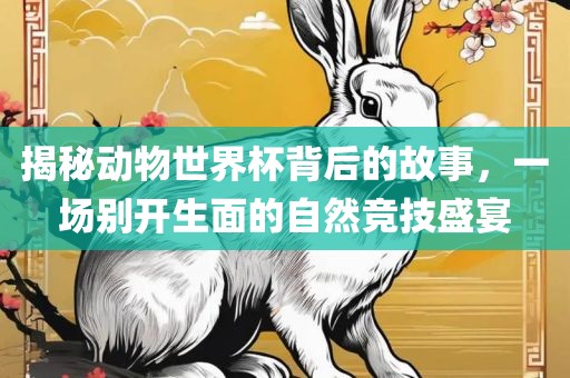 揭秘动物世界杯背后的故事，一场别开生面的自然竞技盛宴