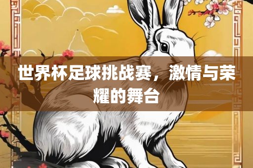 世界杯足球挑战赛，激情与荣耀的舞台
