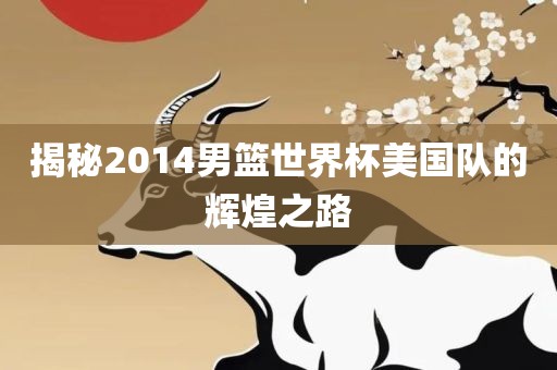 揭秘2014男篮世界杯美国队的辉煌之路
