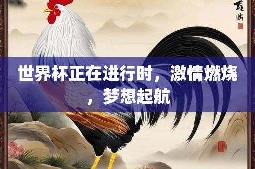 世界杯正在进行时，激情燃烧，梦想起航洛阳市法福文化传播有限公司