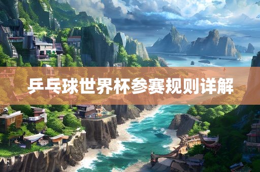 乒乓球世界杯参赛规则详解