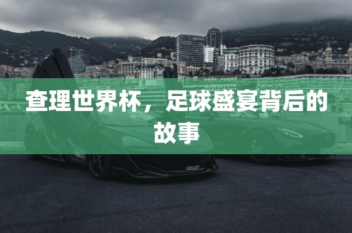 查理世界杯，足球盛宴背后的故事洛阳市法福文化传播有限公司