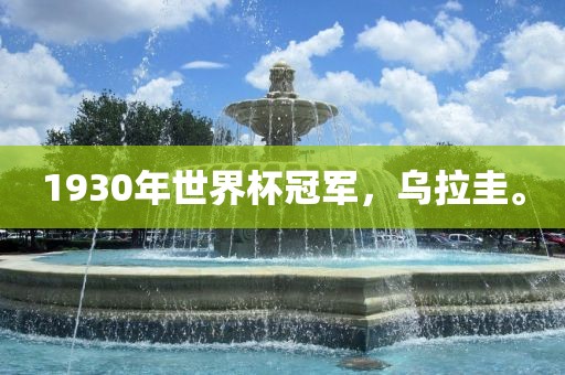 1930年世界杯冠军，乌拉圭。
