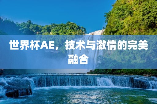 世界杯AE，技术与激情的完美融合