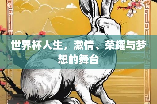 世界杯人生，激情、荣耀与梦想的舞台