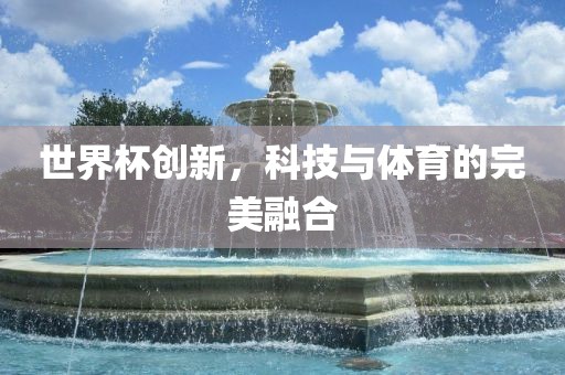 世界杯创新，科技与体育的完美融合