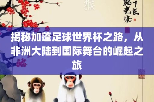 揭秘加蓬足球世界杯之路，从非洲大陆到国际舞台的崛起之旅