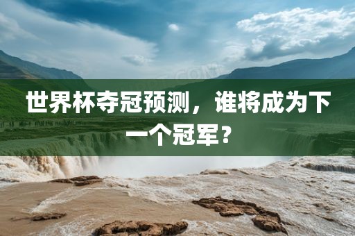 世界杯夺冠预测，谁将成为下一个冠军？