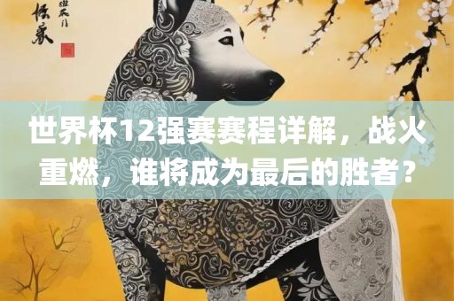 世界杯12强赛赛程详解，战火重燃，谁将成为最后的胜者？