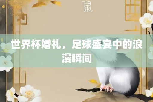 世界杯婚礼，足球盛宴中的浪漫瞬间