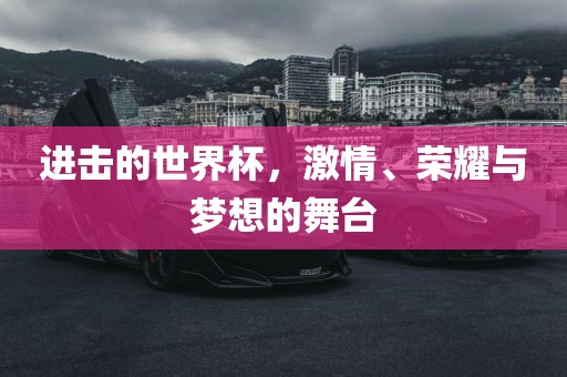 进击的世界杯，激情、荣耀与梦想的舞台洛阳市法福文化传播有限公司