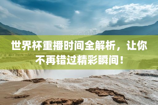 世界杯重播时间全解析，让你不再错过精彩瞬间！