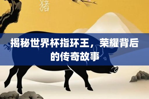 揭秘世界杯指环王，荣耀背后的传奇故事