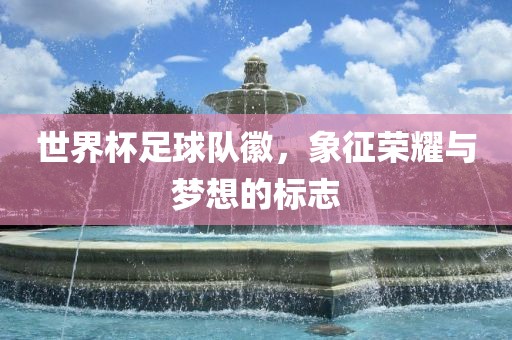 世界杯足球队徽，象征荣耀与梦想的标志