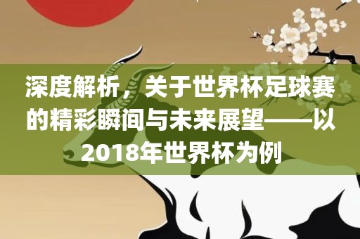 深度解析，关于世界杯足球赛的精彩瞬间与未来展望——以2018年世界杯为例