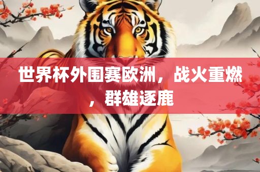 世界杯外围赛欧洲，战火重燃，群雄逐鹿