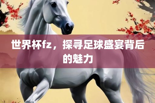 世界杯fz，探寻足球盛宴背后的魅力