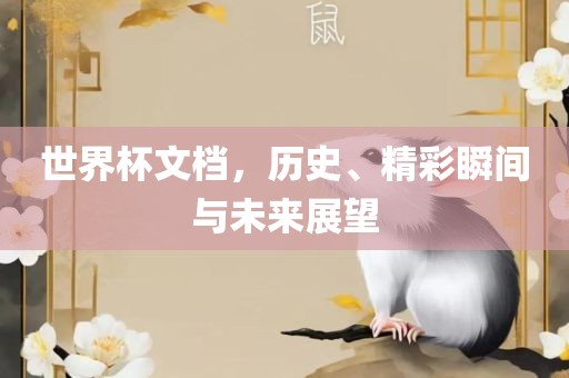 世界杯文档，历史、精彩瞬间与未来展望