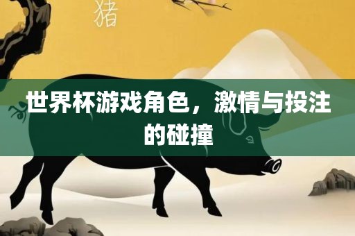 世界杯游戏角色，激情与投注的碰撞
