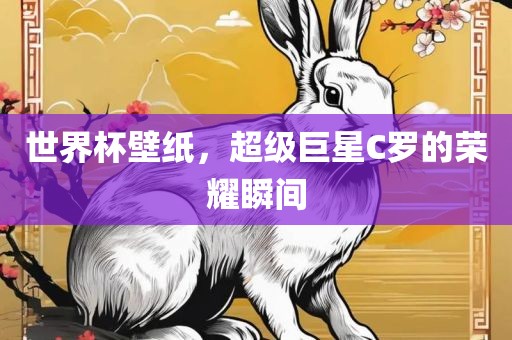 世界杯壁纸，超级巨星C罗的荣耀瞬间