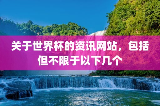 关于世界杯的资讯网站，包括但不限于以下几个
