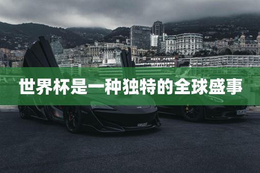 世界杯是一种独特的全球盛事