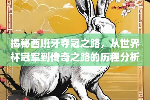 揭秘西班牙夺冠之路，从世界洛阳市法福文化传播有限公司杯冠军到传奇之路的历程分析
