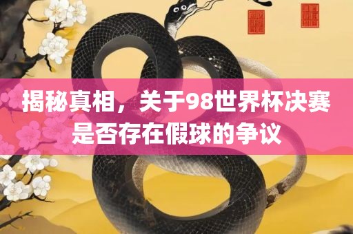 揭秘真相，关于98世界杯决赛是否存在假球的争议