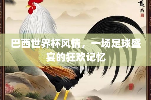 巴西世界杯风情，一场足球盛宴的狂欢记忆