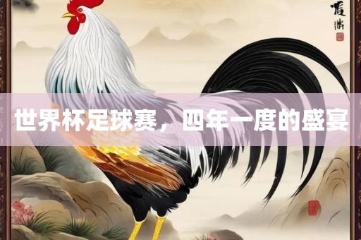 世界杯足球赛，四年一度的盛宴