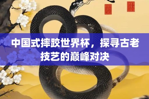 中国式摔跤世界杯，探寻古老技艺的巅峰对决